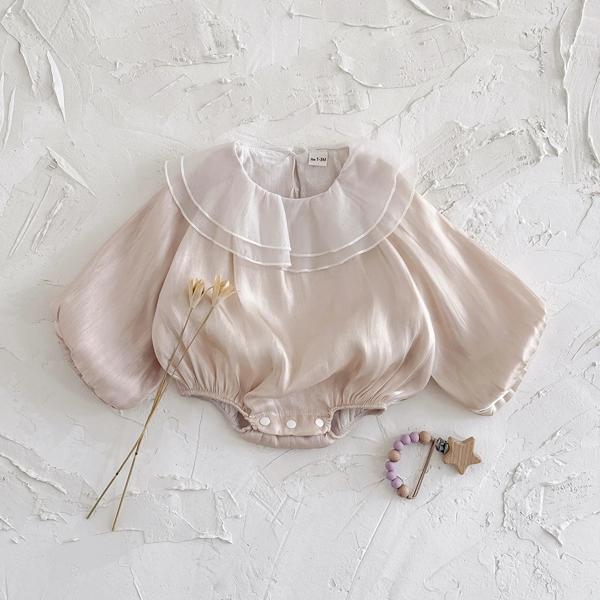 Newborn Baby Jumpsuit Short Sleeved Summer Baby Bodysuits Soft Material Rom