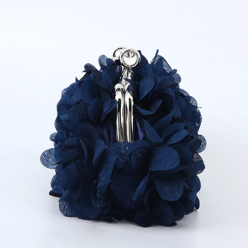 Flower Dinner Purse Designer Floral Chain Crossbody Bride Handbag Clutches Woman Petal Evening Party Clutch Wedding Dress Bag