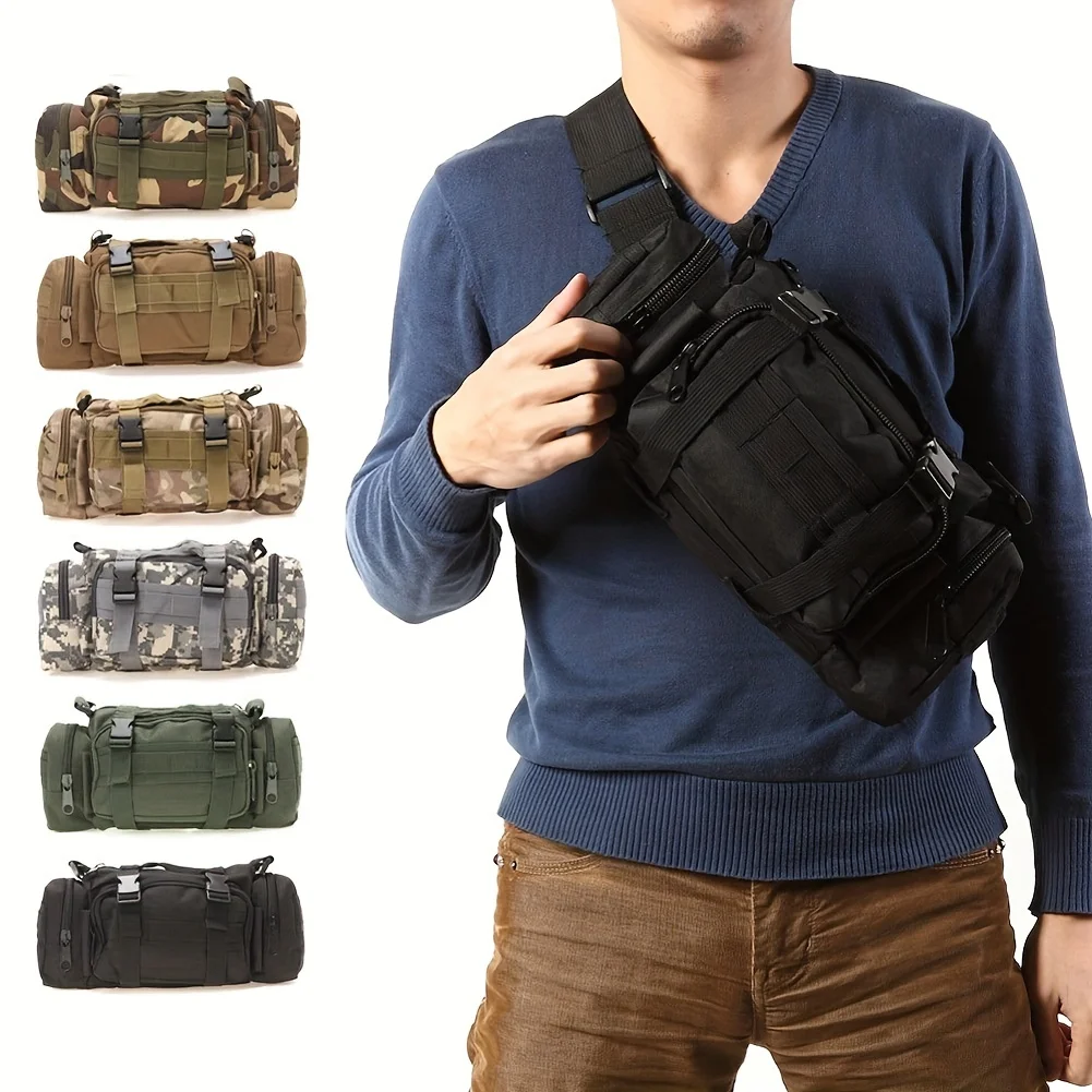 Outdoor Multifunctional Waist Bag Sport Waist Bag Camouflage Pocket Bag Climbing Waist Bag
