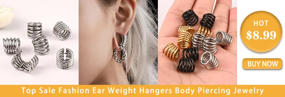 10/16/18pc Glass Ear Gauges Stretching Kit Short Taper Expander Comfy Dead Stretching Plugs with Rubber Rings Crazy Body Jewelry