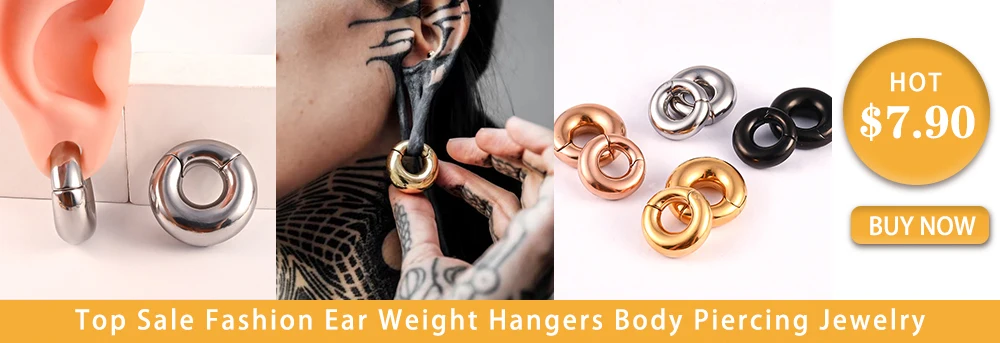 10/16/18pc Glass Ear Gauges Stretching Kit Short Taper Expander Comfy Dead Stretching Plugs with Rubber Rings Crazy Body Jewelry