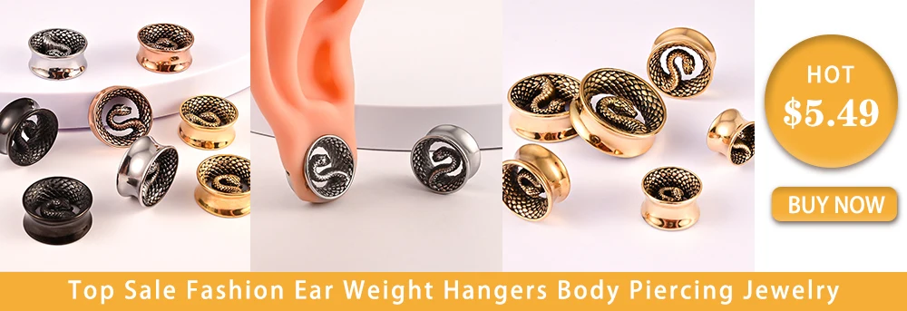 10/16/18pc Glass Ear Gauges Stretching Kit Short Taper Expander Comfy Dead Stretching Plugs with Rubber Rings Crazy Body Jewelry