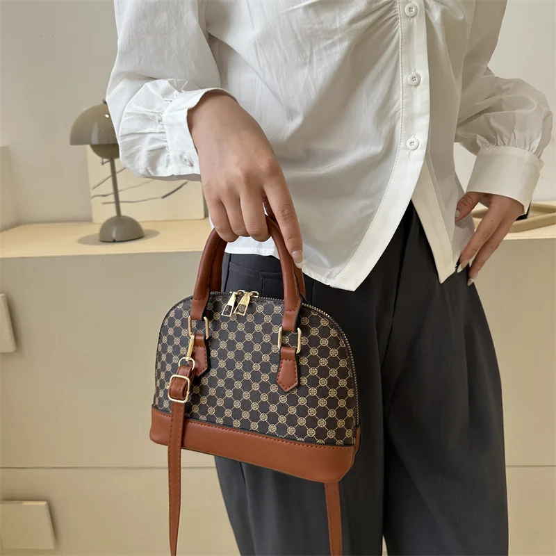 Ladies Shell Handbag Soft Novelty Single Shoulder Mobile Phone Bag New Design Fashion Women's Crossbody Bag