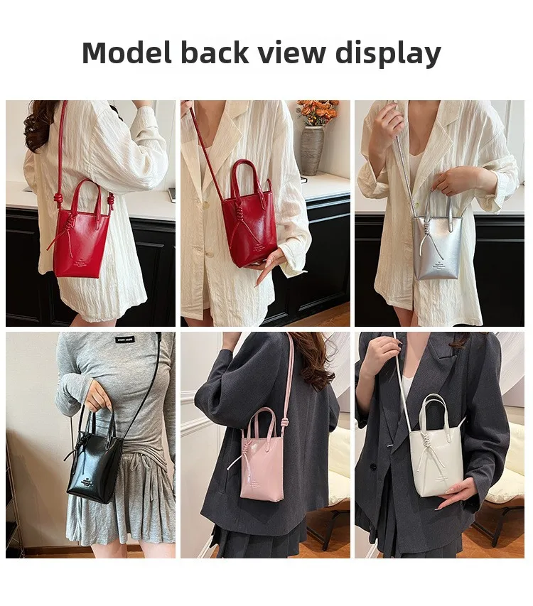 Women Handbags Female Pu Leather Shoulder Bags Luxury Large Capacity Crossbody Bags Solid Flap for Women Portable Phone Purse