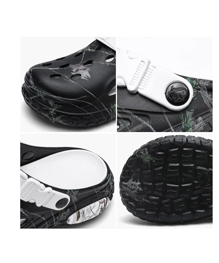 2026 Summer Men's Sandals New Home Garden Shoes Comfortable and Light Men's Slippers Non-Slip Soft Bottom Beach Sandals 47 48