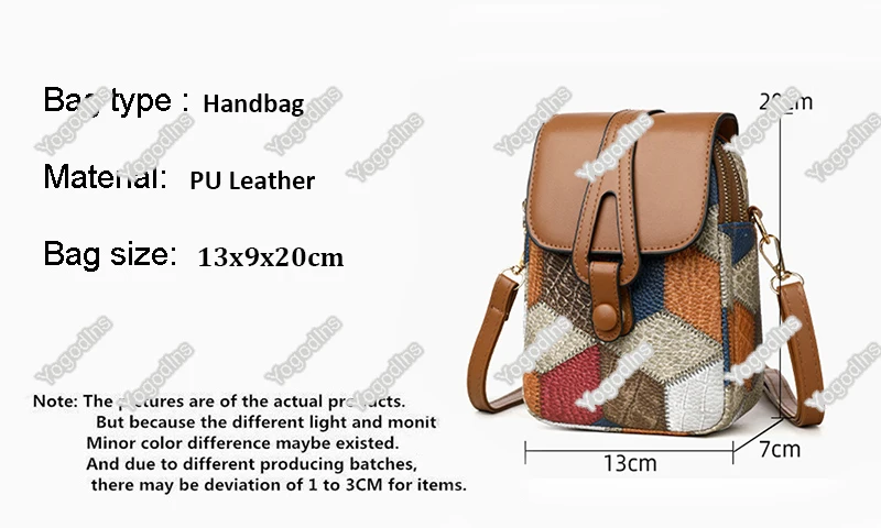 Mobile Phone Bag Crossbody Bag Women's Shoulder Bag Versatile Fashionable Exquisite Soft Leather Casual Small Bag