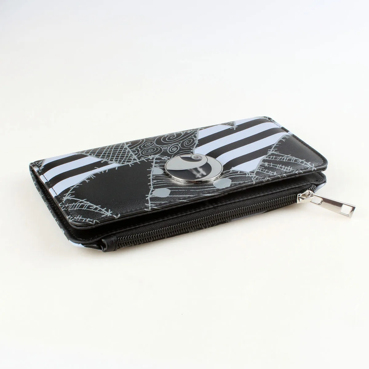 High-Quality Printed Bifold Wallet Fashionable Large Capacity Card Holder Coin Purse with ID Window