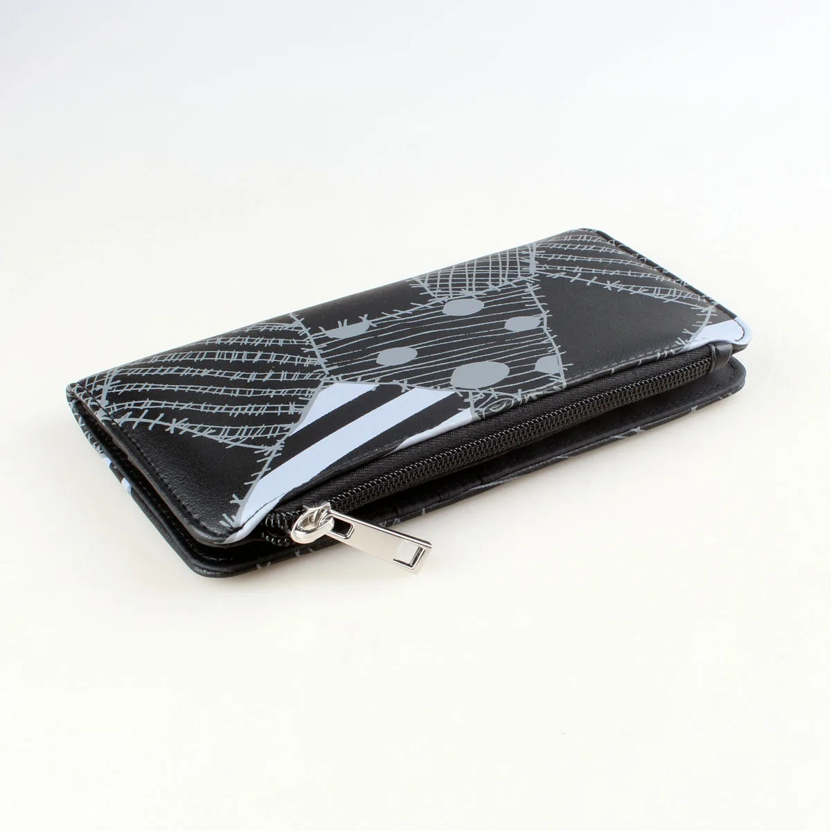 High-Quality Printed Bifold Wallet Fashionable Large Capacity Card Holder Coin Purse with ID Window