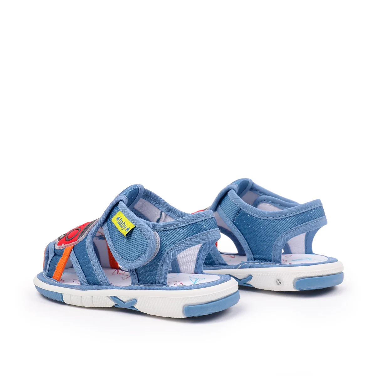 2025 Baby Squeaky Shoes Summer Sandal High Quality Funny Toddler Sound Pre-walking Sneaker Cute Car Patterns For Kid Unisex