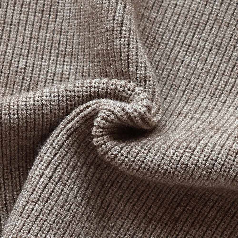 2026 Autumn Winter Comfort Kids Turtleneck Pullover Sweaters Solid Boys Girls Matching Knit Tops Toddler Warm Knitwear Sweaters