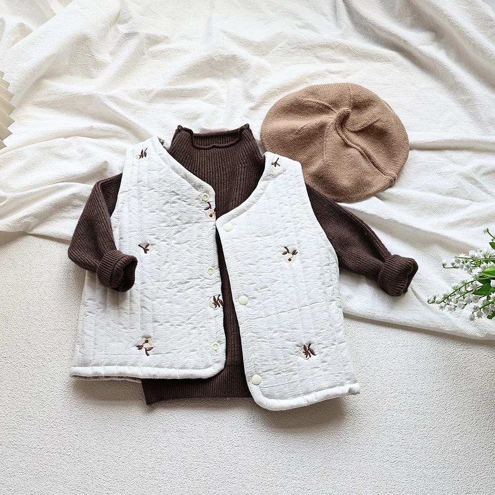 2026 Autumn Winter Comfort Kids Turtleneck Pullover Sweaters Solid Boys Girls Matching Knit Tops Toddler Warm Knitwear Sweaters