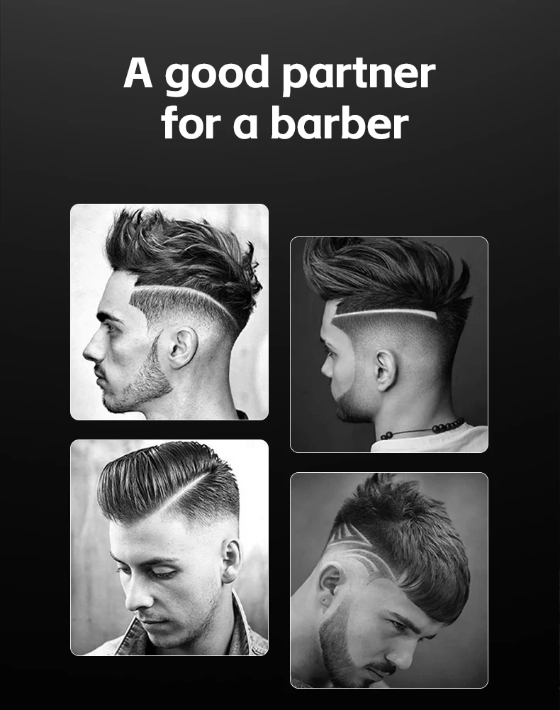VGR Hair Clipper Hairdressing Salon Professional USB charging Hair Clipper Men's Electric Haircut Rechargeable Hair Clippe V-118