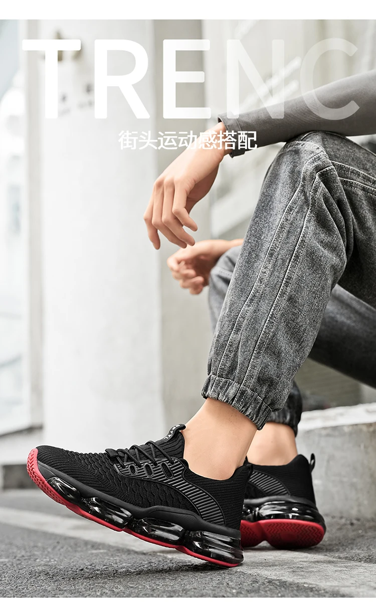 Men's Breathable Casual Sneakers Luxury Trainer Fashion Running Shoes Comfortable Tenis for Men And Women