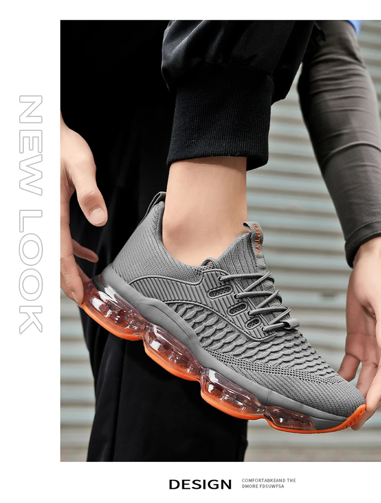 Men's Breathable Casual Sneakers Luxury Trainer Fashion Running Shoes Comfortable Tenis for Men And Women