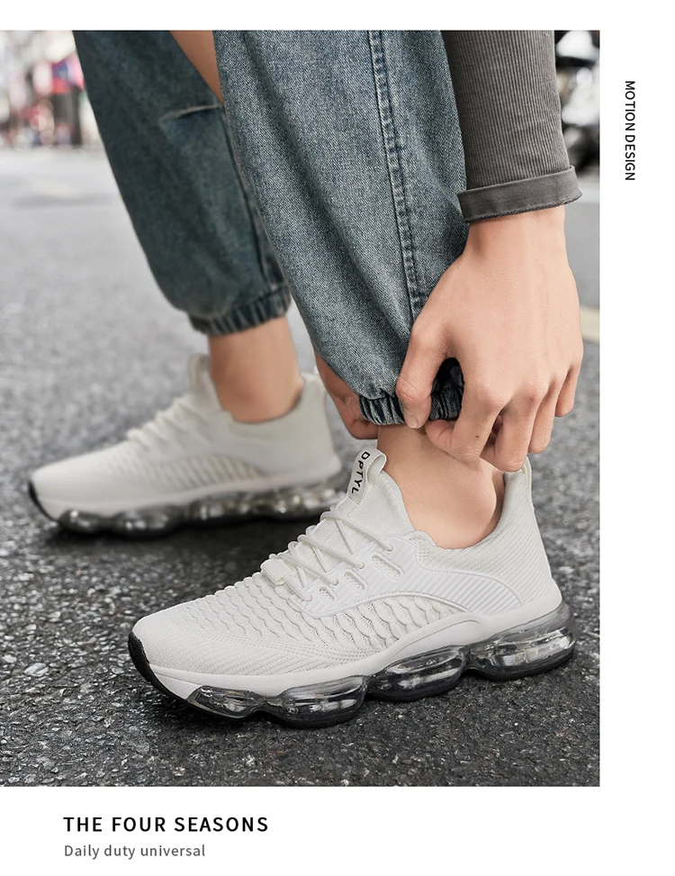 Men's Breathable Casual Sneakers Luxury Trainer Fashion Running Shoes Comfortable Tenis for Men And Women