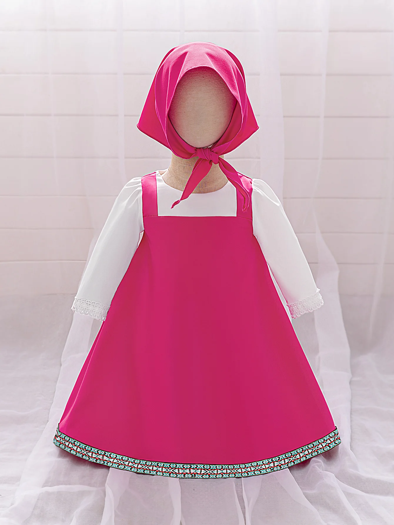 Lolita Plaid Cute Bears Baby Girls Dress Toddler 1st Birthday Party Princess Dress for Baby Maid Wedding Bridesmaid Kids Clothes