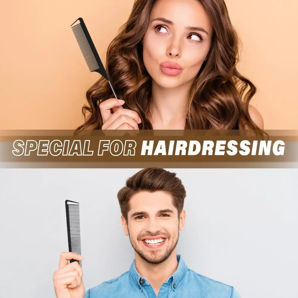 WANMEI Salon Barber Cloak Set Barber Stylist Cloak with Adjustable Buckle Neck Dust Removal Brush and Comb Barber Shop Tool