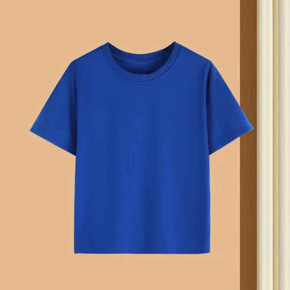 Summer Cotton Children T-shirt CR7 Ronaldo Breathable Boy Casual Fashion Short Sleeve Kid Idol Clothes Sport Baby Tee Tops