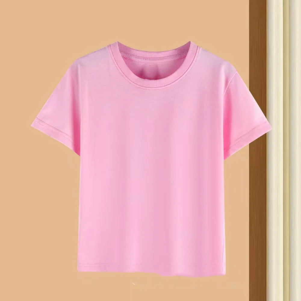 Summer Cotton Children T-shirt CR7 Ronaldo Breathable Boy Casual Fashion Short Sleeve Kid Idol Clothes Sport Baby Tee Tops
