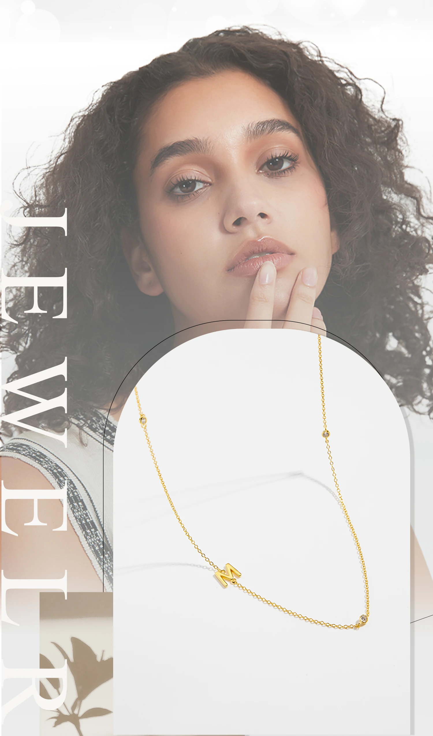 ANDYWEN 925 Sterling Silver Gold Letter Plain Pendant Choker Charm Initial A M Alphabet Necklace 26 Letter Women Fine Jewelry