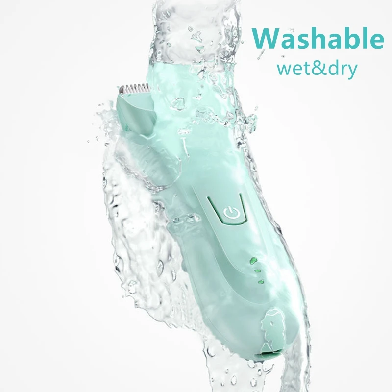 Kemei Km-811 Wet Dry Groin Body Trimmer Face Beard Hair Trimmer Clipper Rechargeable Pubic Ball Electric Shaver Body Groomer