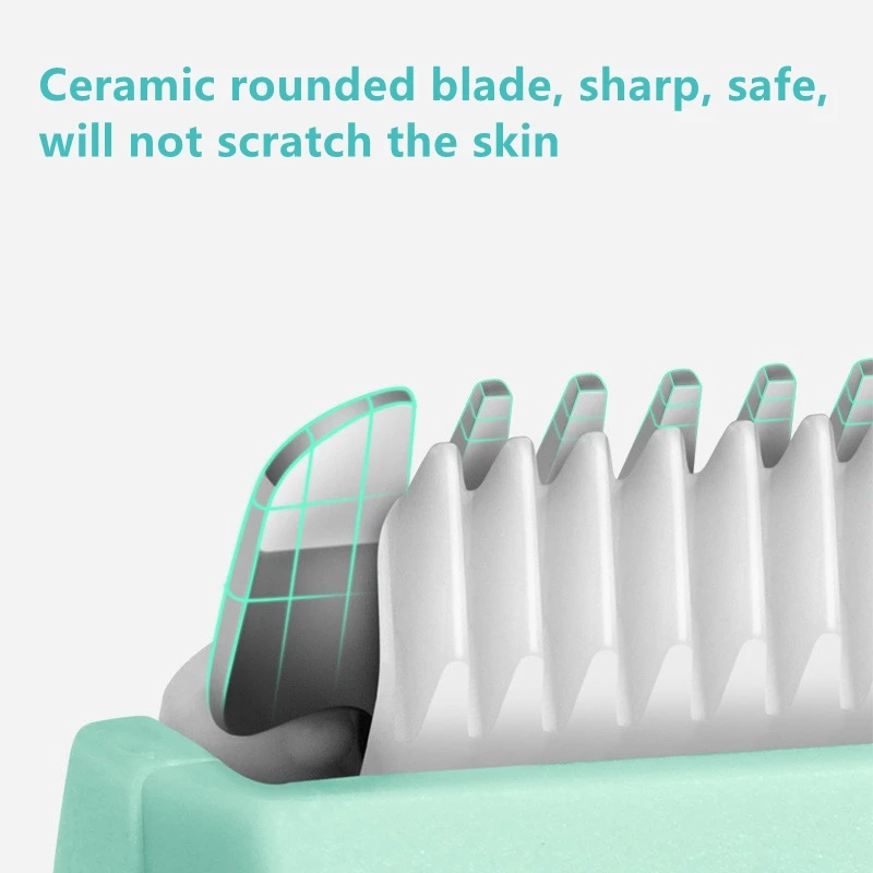Kemei Km-811 Wet Dry Groin Body Trimmer Face Beard Hair Trimmer Clipper Rechargeable Pubic Ball Electric Shaver Body Groomer