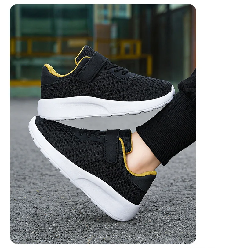 Kids Casual Athletic Sneaker Breathable Mesh Running Shoes for Boys & Girls Lightweight Walking Trainers