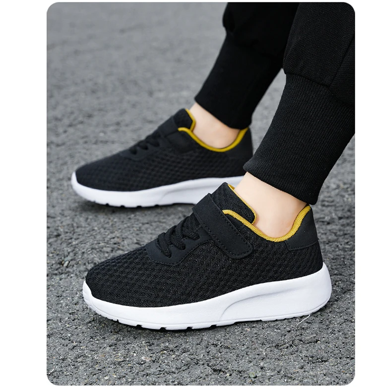 Kids Casual Athletic Sneaker Breathable Mesh Running Shoes for Boys & Girls Lightweight Walking Trainers