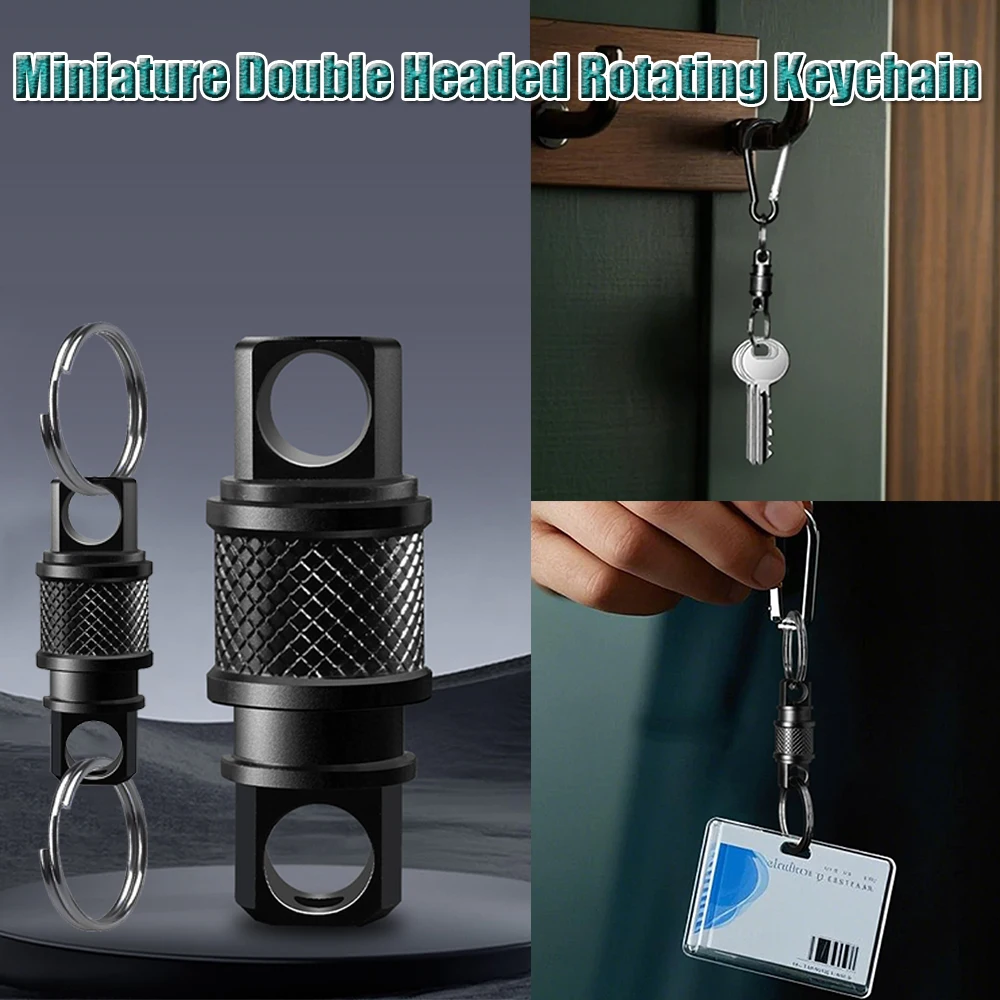 1pc Pull Apart Key Rings Quick Release Keychain for Men and Women, Detachable Key Ring, Retractable Key Chain