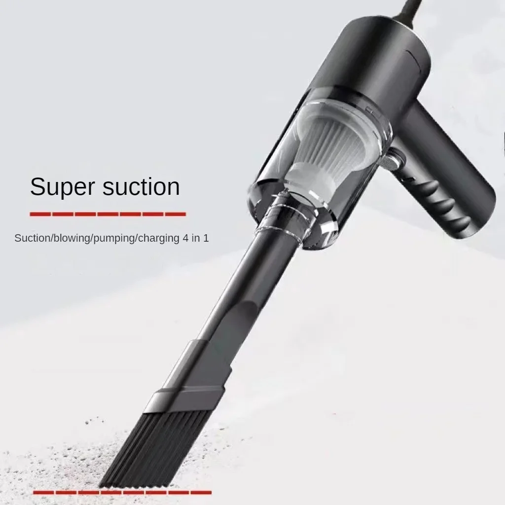 2025 High Power Portable Vacuum Cleaner Mini Cordless 6000PA Strong Suction Rechargeable Dust Collector for Cars Keyboard Gaps