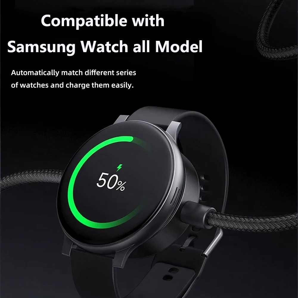 Bonola 2 in 1 For Galaxy Watch Ultra/8 Charger 60w Fast Charging for Samsung S26 Ultra/S25/S24/S23 Magnetic Watch Charger Cable