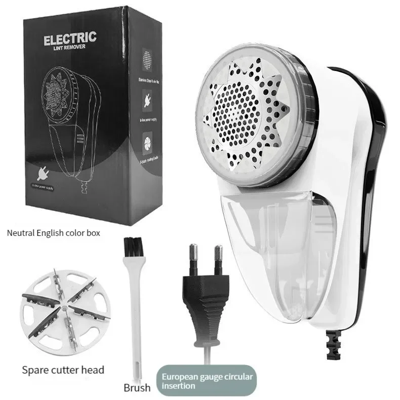 Electric Lint Remover for Clothing Sweater Anti Pilling Razor Clothes Pellet Fabric Shaver Eu Plug Portable Handhold Lint Razor