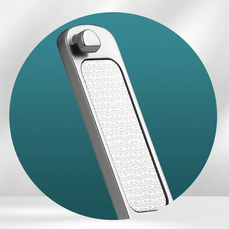 Stainless Steel Ultra Thin Nail Clippers Portable Nail Cutters With Superior Texture keychain Manicure Tool