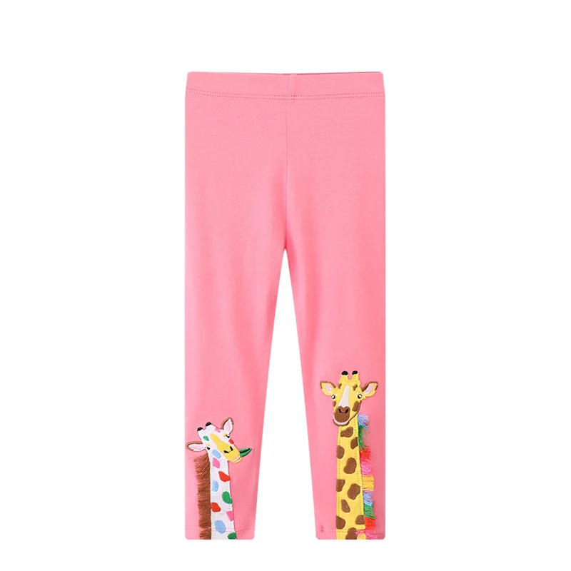 Jumping Meters 2-7T Fashion Lovely Hot Selling Baby Leggings Pants Kids Skinny Trousers Full Pencil Pants Autumn Spring Pants