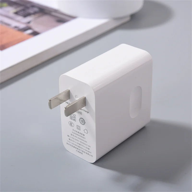 Huawei 100W EU US Charger Super Charge Fast Wall Adapter 6A 1/1.5M Type C Cable For Pura 80 70 Ultra/Pro Mate70 Pro+ Nova 14 13