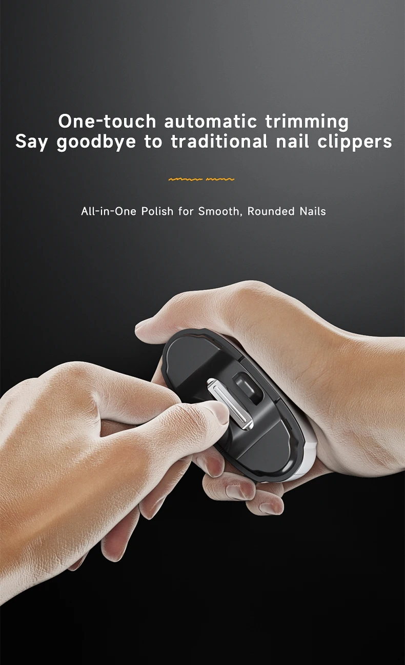 Electric Nail Clippers Automatic Anicure Trimmer Adult Baby Fingernail Mini Manicure Tools Nail Care