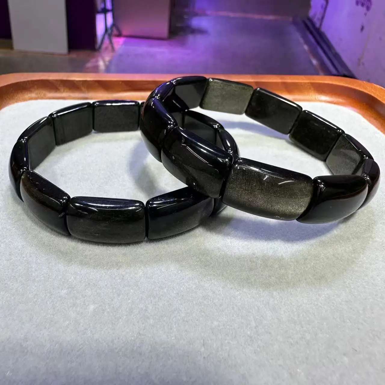 2025 New Natural Red Jasper Obsidian Tigereye Citrine About11*16mm Energy Gemstone Jewelry Bracelet For Women Man Gift Wholesale