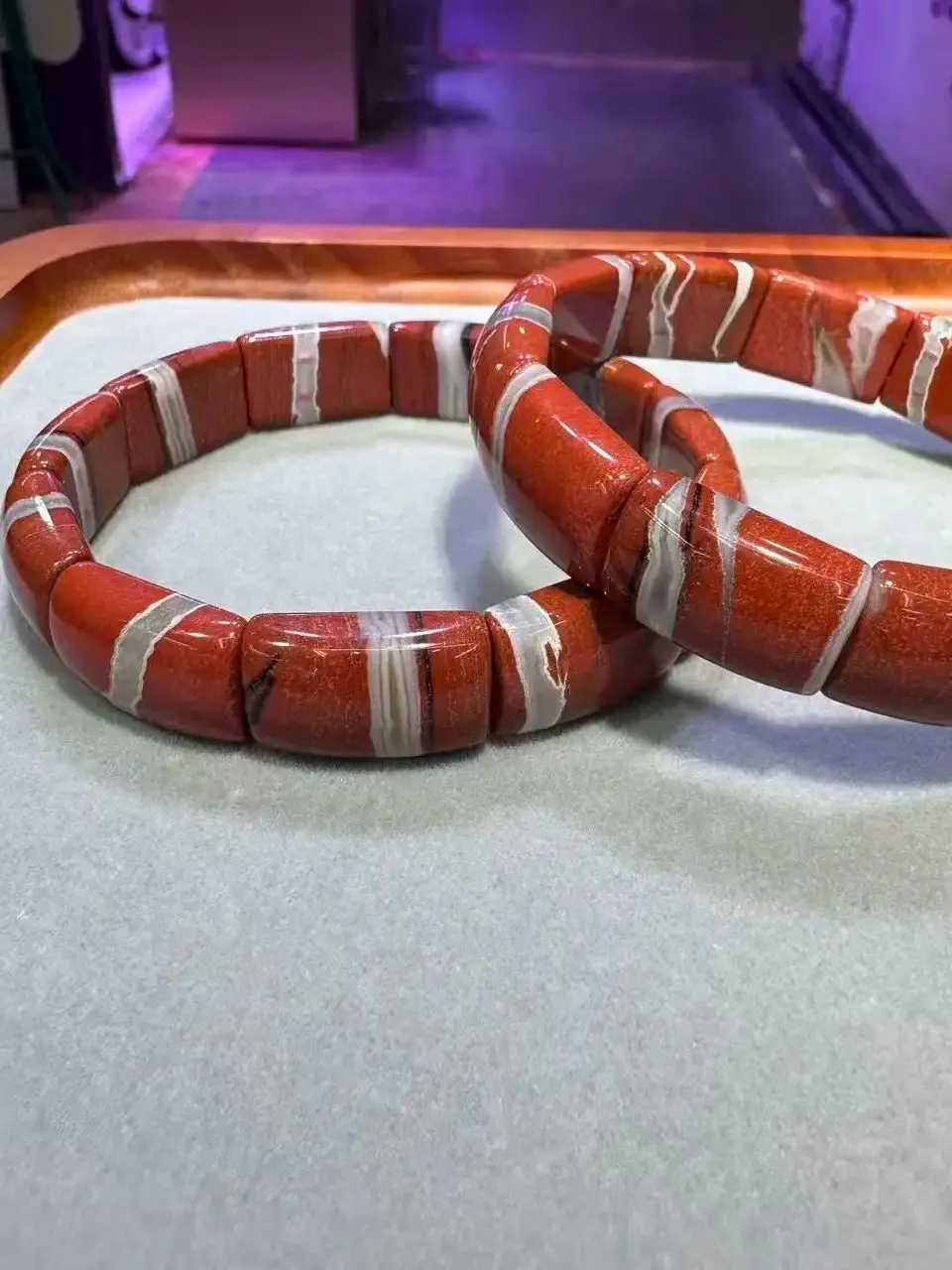 2025 New Natural Red Jasper Obsidian Tigereye Citrine About11*16mm Energy Gemstone Jewelry Bracelet For Women Man Gift Wholesale