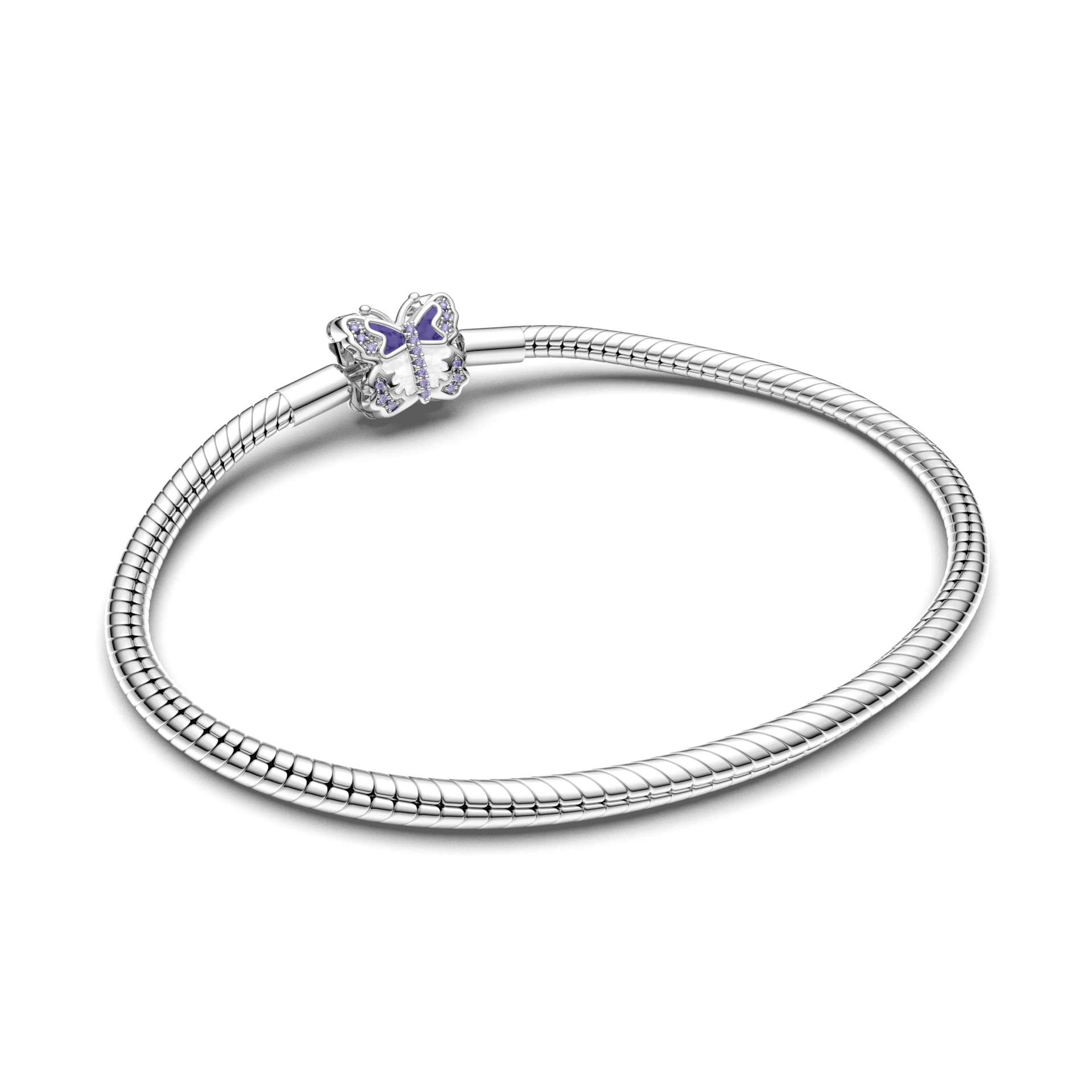 Manyilus 925 Silver Bracelet Real Bracelets 925 Girls Italian Charm Original Women Braclet Pendant Paired Jewelry Charms Money
