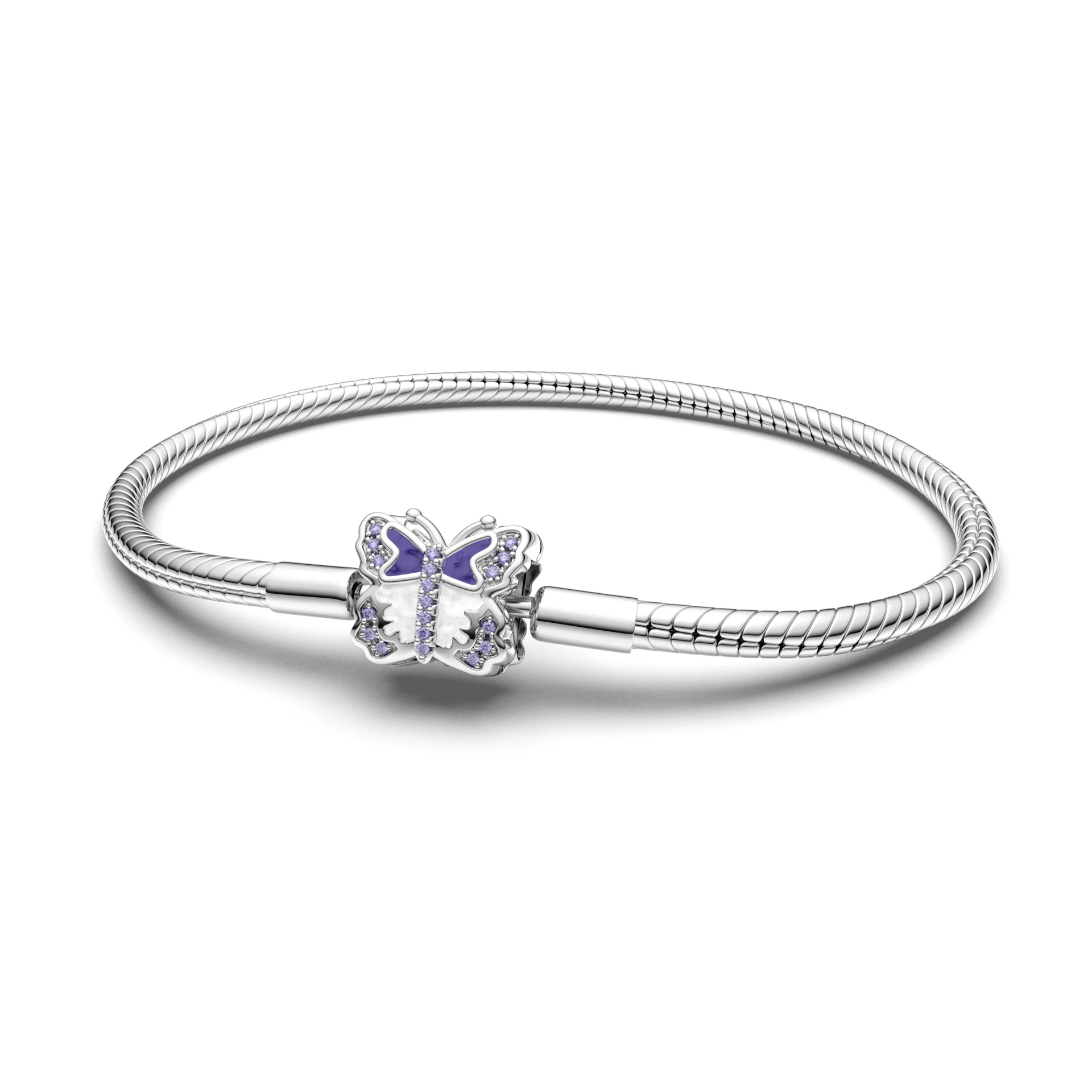 Manyilus 925 Silver Bracelet Real Bracelets 925 Girls Italian Charm Original Women Braclet Pendant Paired Jewelry Charms Money