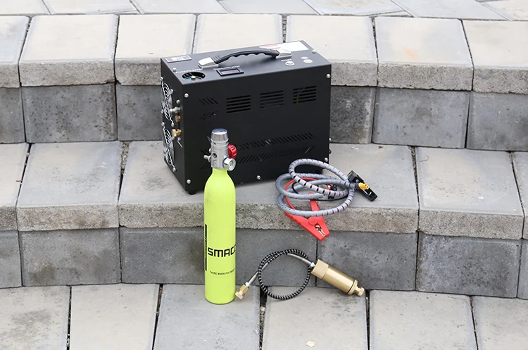 XIACHUAN Compression 4500PSI Portable Vehicle-Mounted Air Charging Pump 30MPA 12V Diving Air Pump 110V220V PCP Compressor