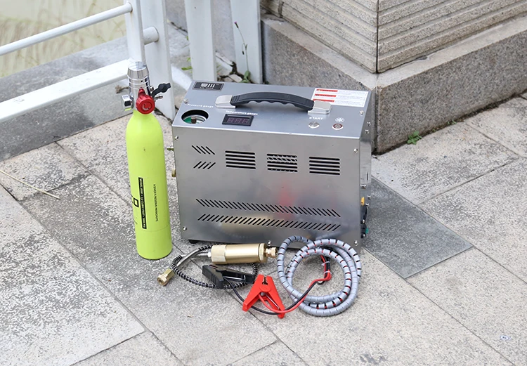 XIACHUAN Compression 4500PSI Portable Vehicle-Mounted Air Charging Pump 30MPA 12V Diving Air Pump 110V220V PCP Compressor