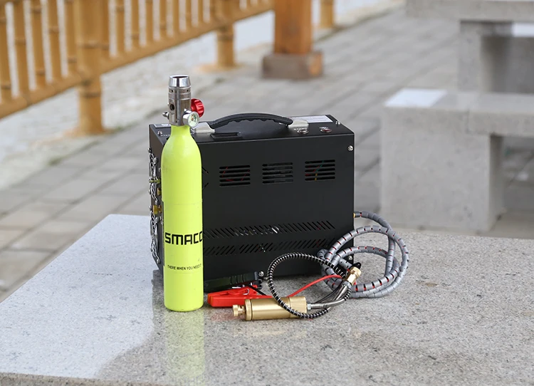 XIACHUAN Compression 4500PSI Portable Vehicle-Mounted Air Charging Pump 30MPA 12V Diving Air Pump 110V220V PCP Compressor