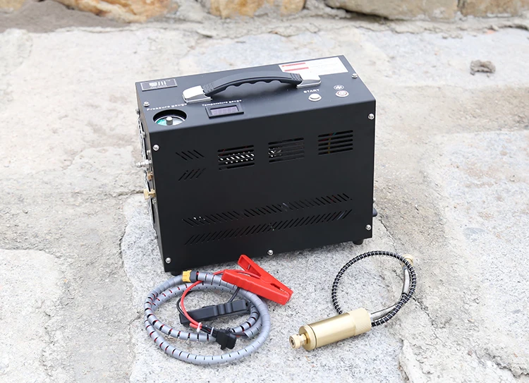 XIACHUAN Compression 4500PSI Portable Vehicle-Mounted Air Charging Pump 30MPA 12V Diving Air Pump 110V220V PCP Compressor