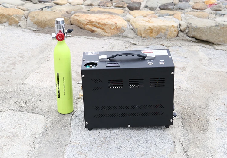 XIACHUAN Compression 4500PSI Portable Vehicle-Mounted Air Charging Pump 30MPA 12V Diving Air Pump 110V220V PCP Compressor