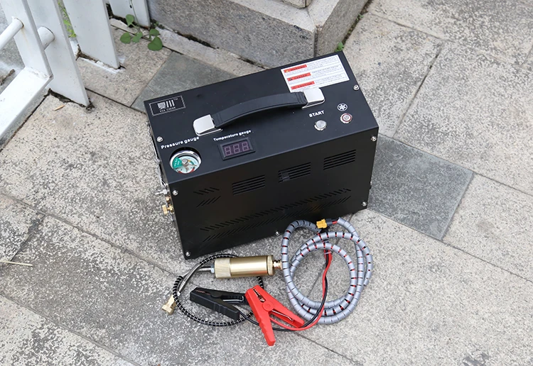 XIACHUAN Compression 4500PSI Portable Vehicle-Mounted Air Charging Pump 30MPA 12V Diving Air Pump 110V220V PCP Compressor