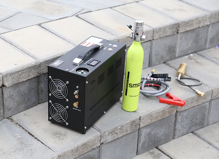 XIACHUAN Compression 4500PSI Portable Vehicle-Mounted Air Charging Pump 30MPA 12V Diving Air Pump 110V220V PCP Compressor
