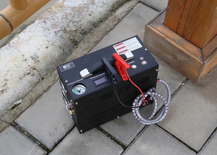 XIACHUAN Compression 4500PSI Portable Vehicle-Mounted Air Charging Pump 30MPA 12V Diving Air Pump 110V220V PCP Compressor