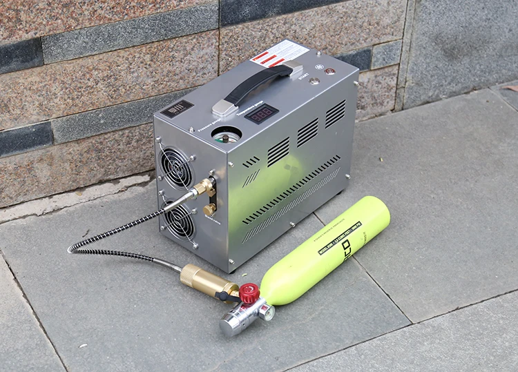 XIACHUAN Compression 4500PSI Portable Vehicle-Mounted Air Charging Pump 30MPA 12V Diving Air Pump 110V220V PCP Compressor
