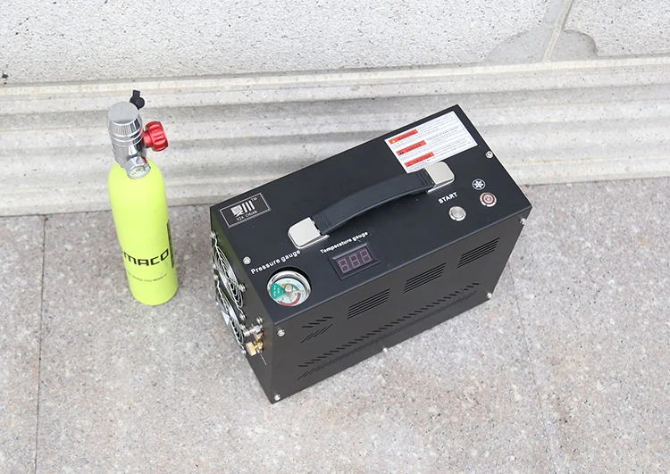 XIACHUAN Compression 4500PSI Portable Vehicle-Mounted Air Charging Pump 30MPA 12V Diving Air Pump 110V220V PCP Compressor